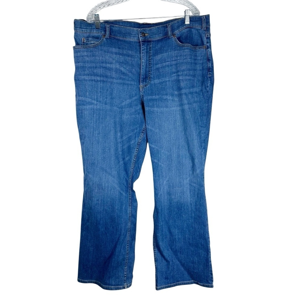 DULUTH 18W Plus Size Straight Leg Lightweight Stretch Denim Jeans